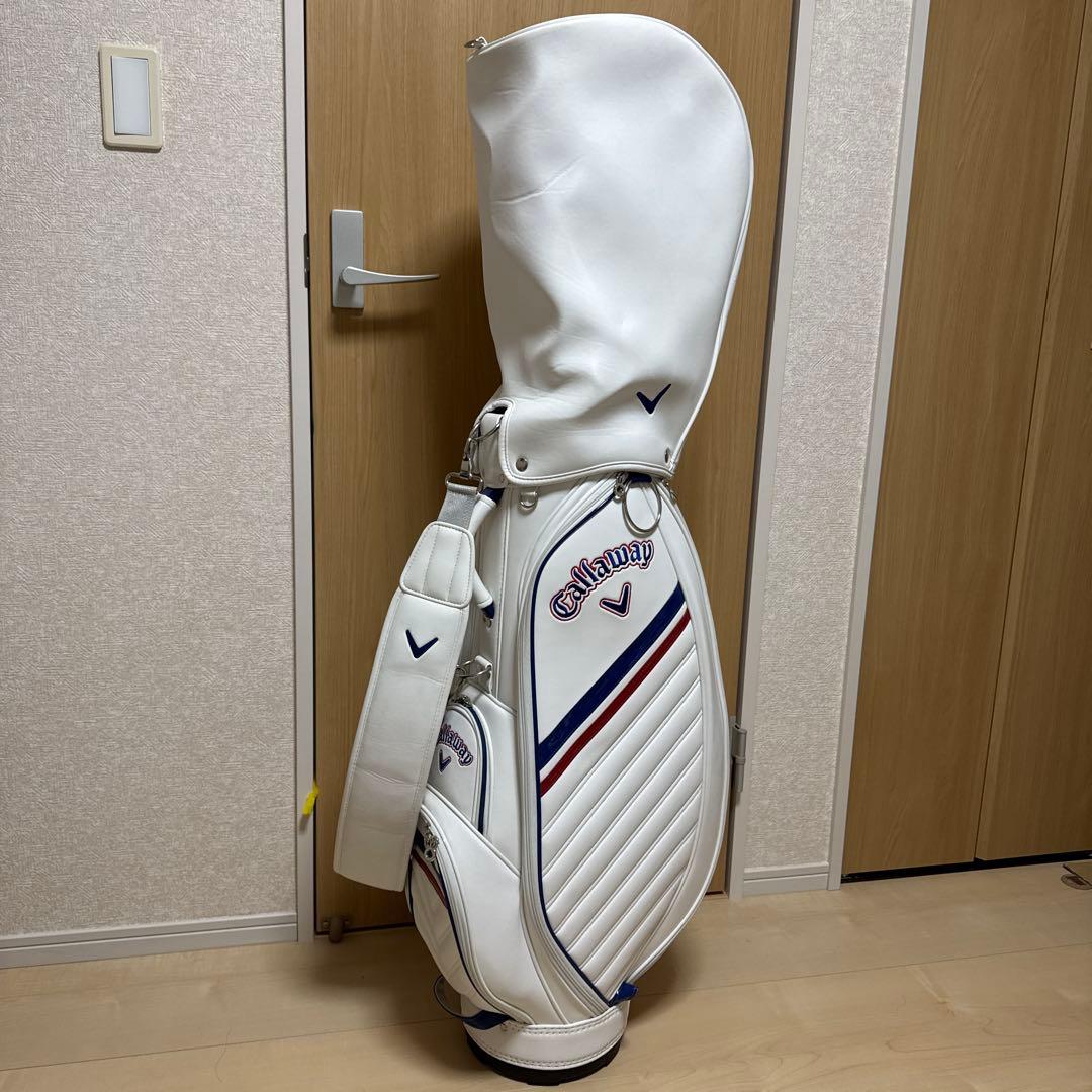 Callaway ゴルフバッグ ホワイト ストライプ