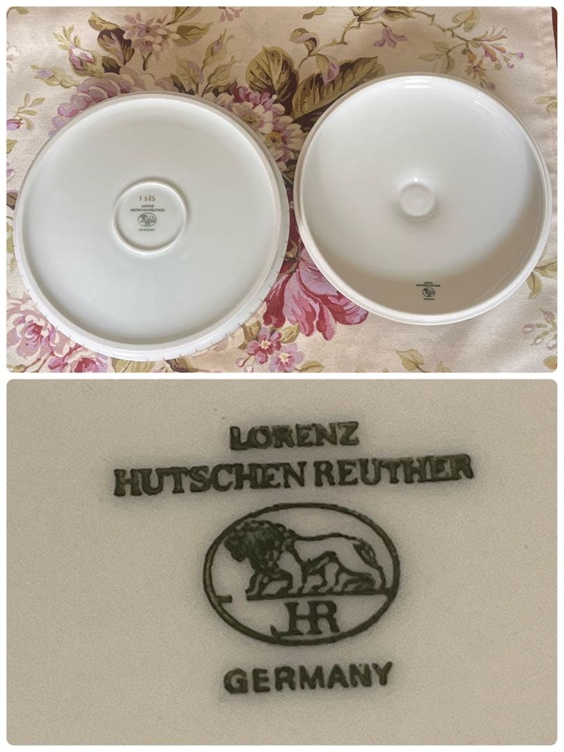 【希少品】ロレンツフッチェンロイター★サマルカンド★蓋付き菓子器