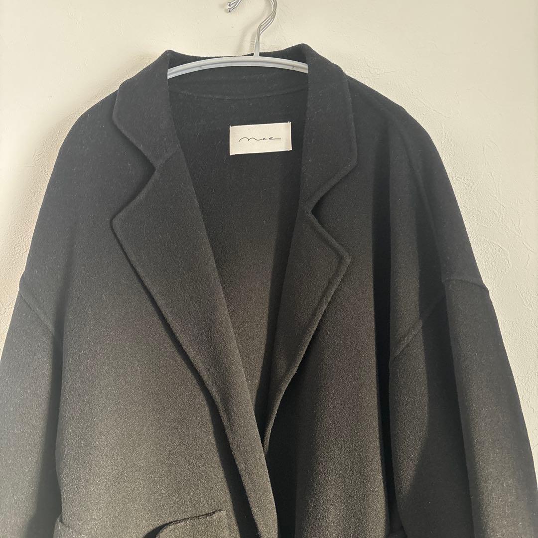 na.e ナエ スタンダードコート standard coat ウールコート 黒
