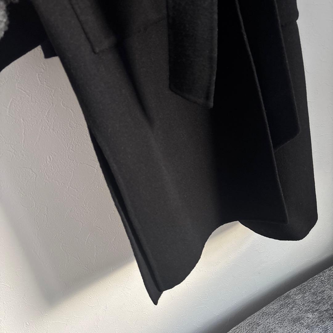 na.e ナエ スタンダードコート standard coat ウールコート 黒