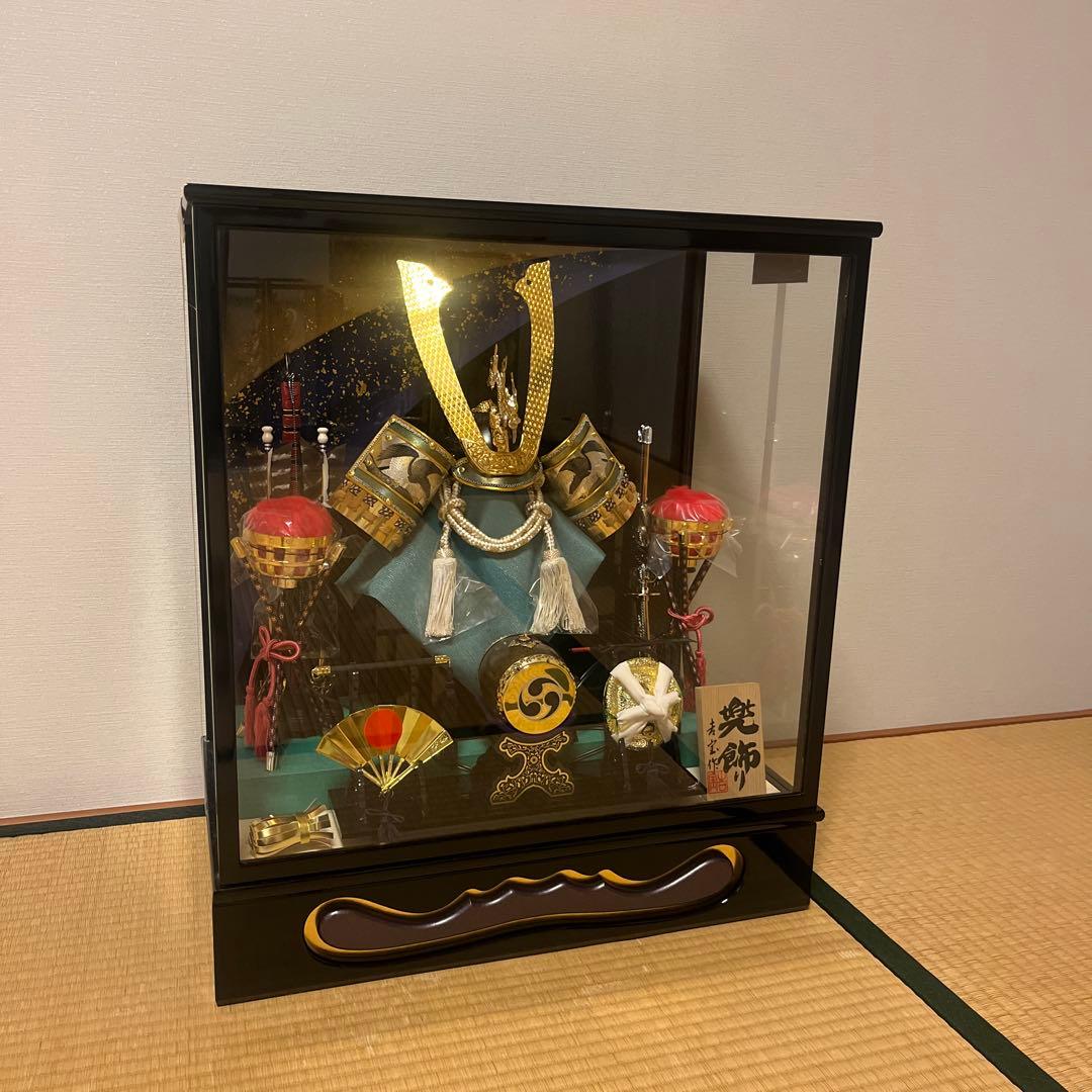 兜飾り　ほぼ新品です！