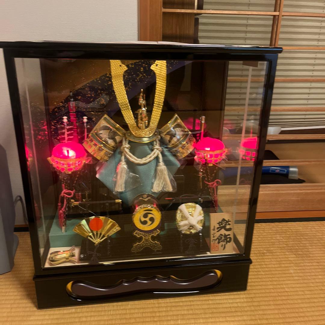 兜飾り　ほぼ新品です！