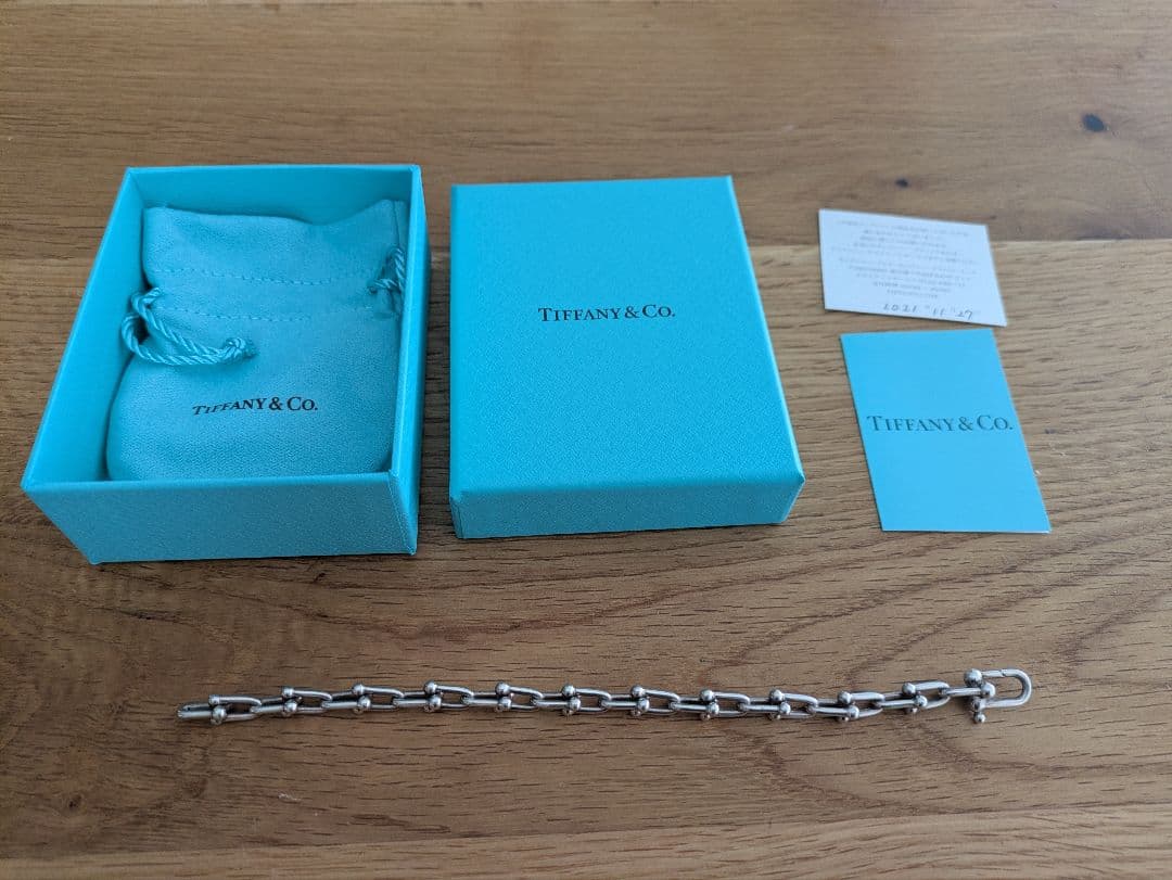 Tiffany ハードウェア スモール リンク ブレスレット
