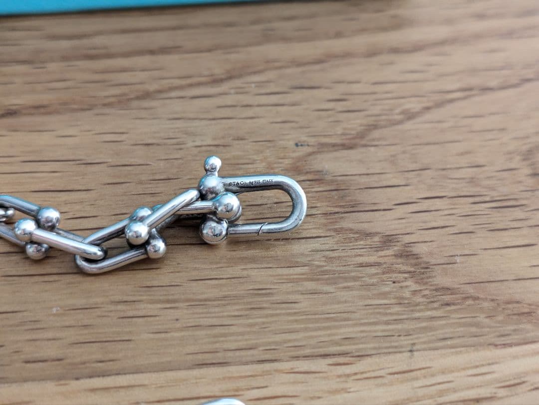 Tiffany ハードウェア スモール リンク ブレスレット