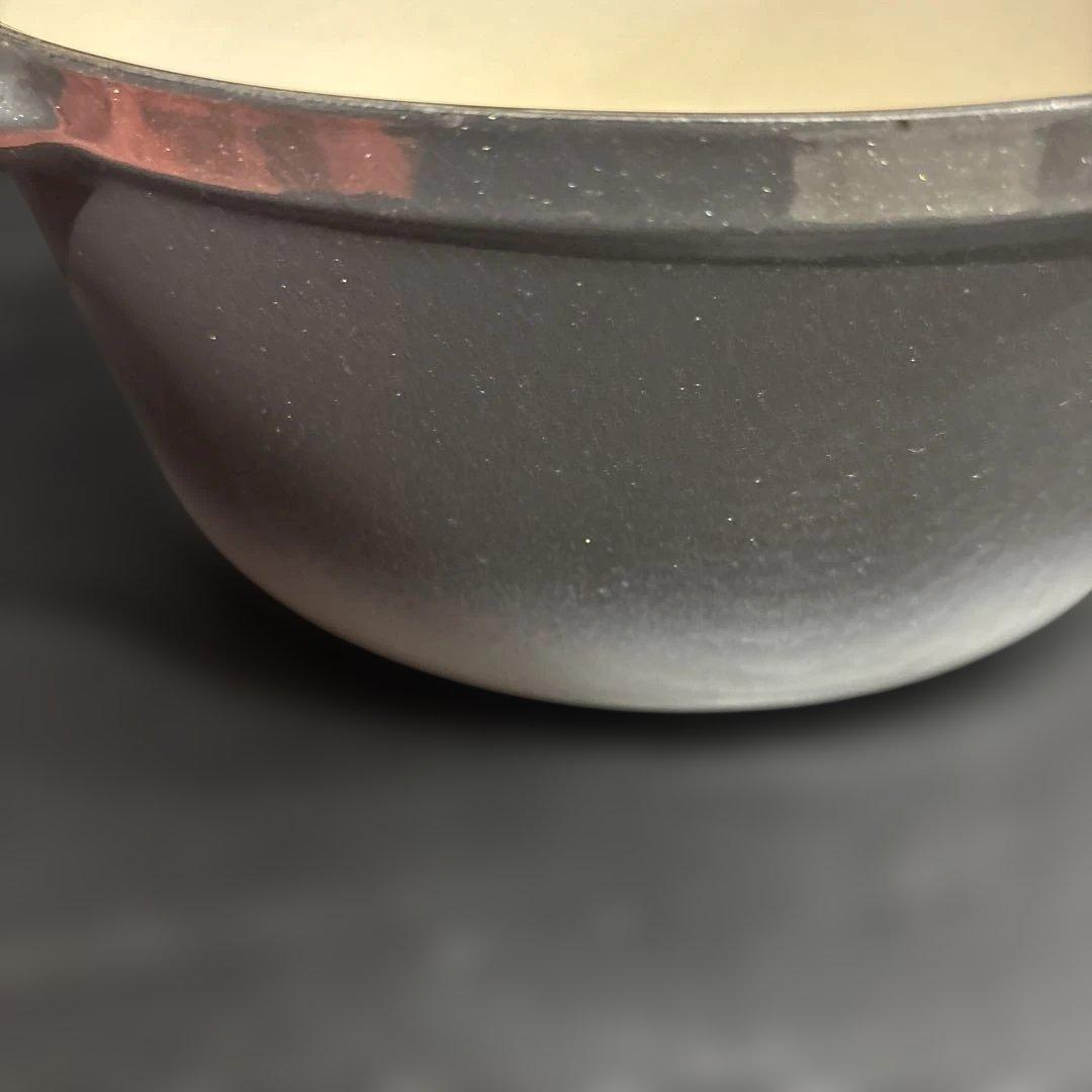 VERMICULAR バーミキュラ 両手鍋 フタ付き 無水調理 ホーロー鍋グレー