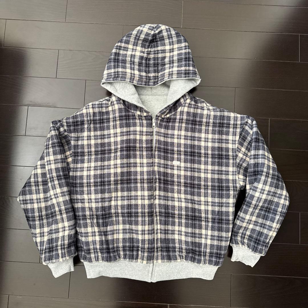 トップス Trendt Vision Reversible Flannel Hoodie