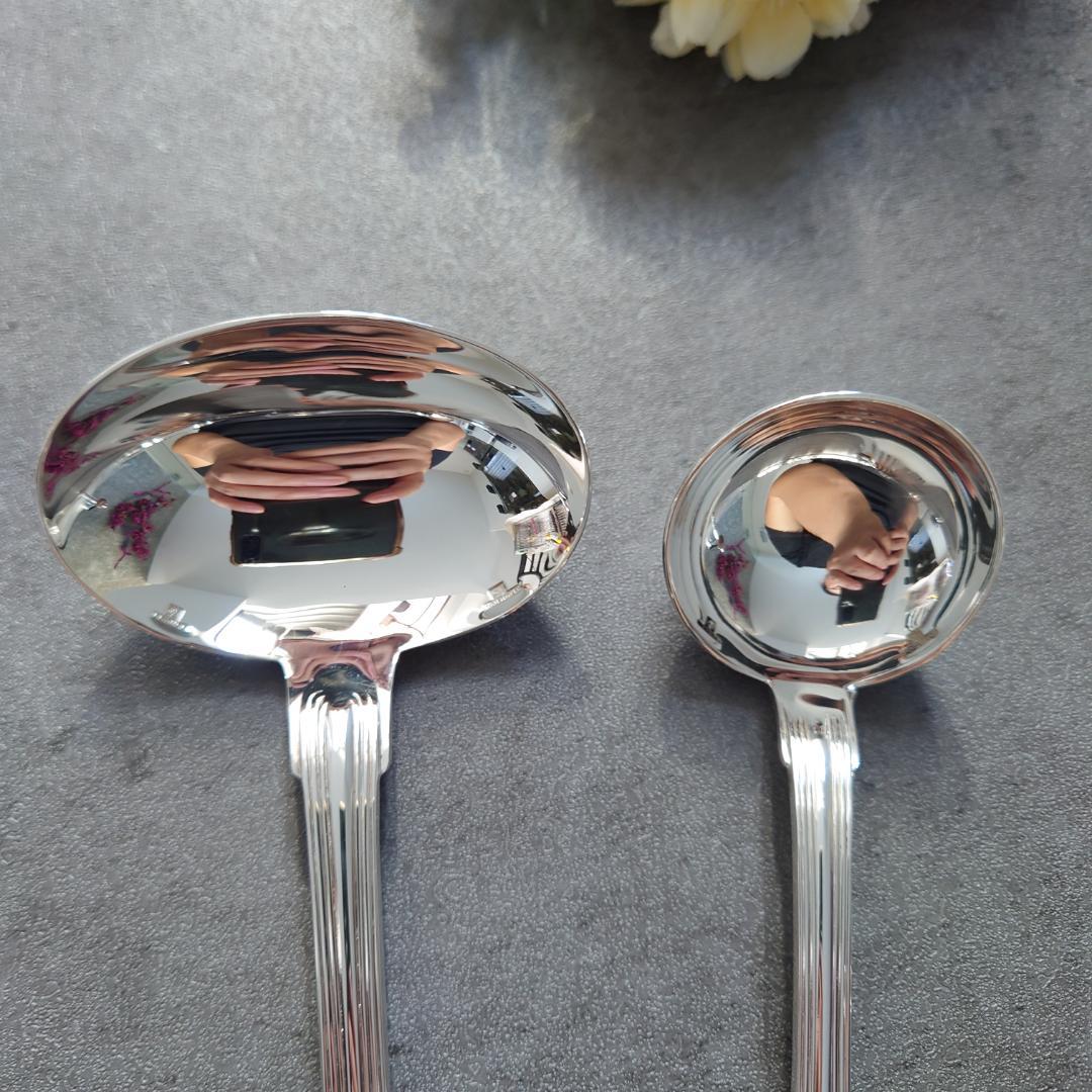 格安 美品 クリストフル ポートロイヤル サービングセット 5点