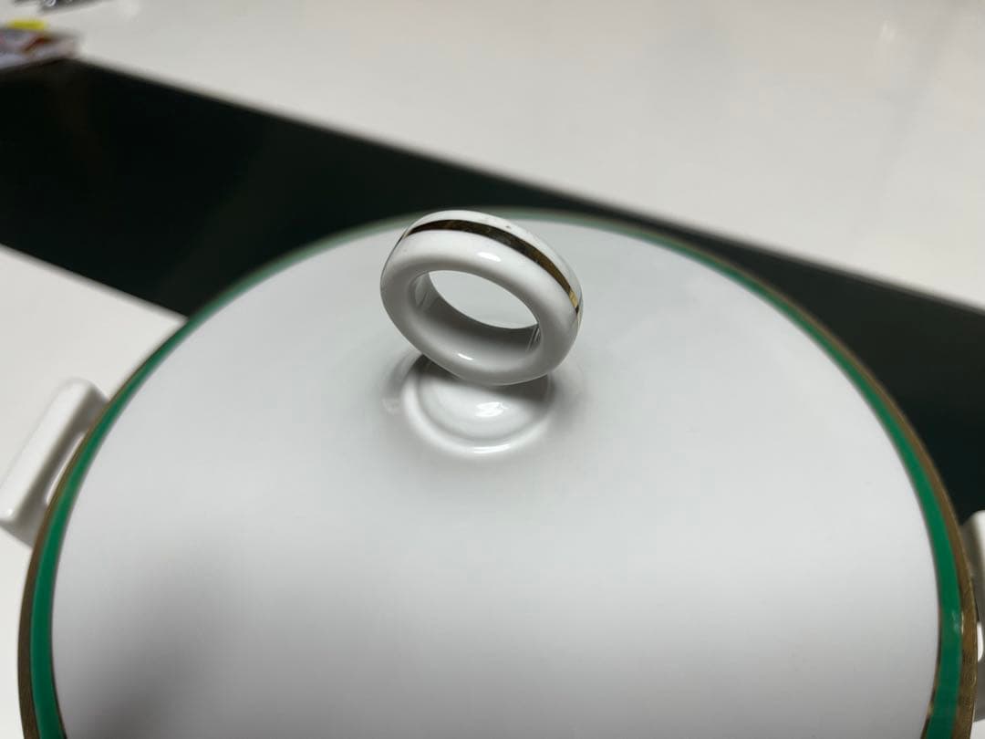 リチャードジノリ ジノリ　キャセロール・スープチューリン パレルモグリーン