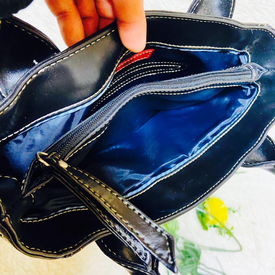  ✨トミーヒルフィガー✨ツイード✨トートバッグ✨肩がけ