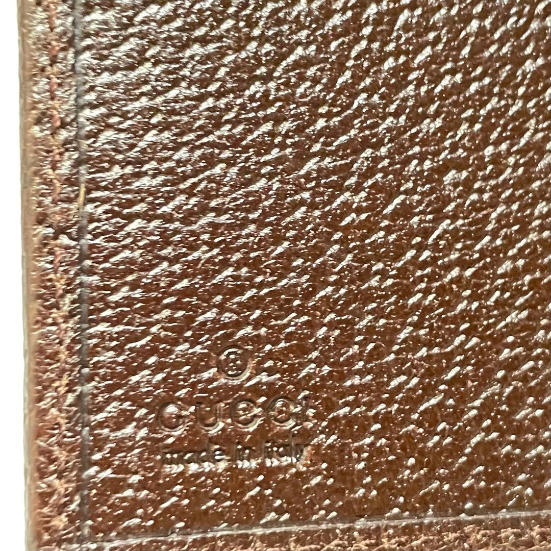 GUCCI グッチ 長財布 GGキャンバス ロゴプレート 折り財布 0123-①