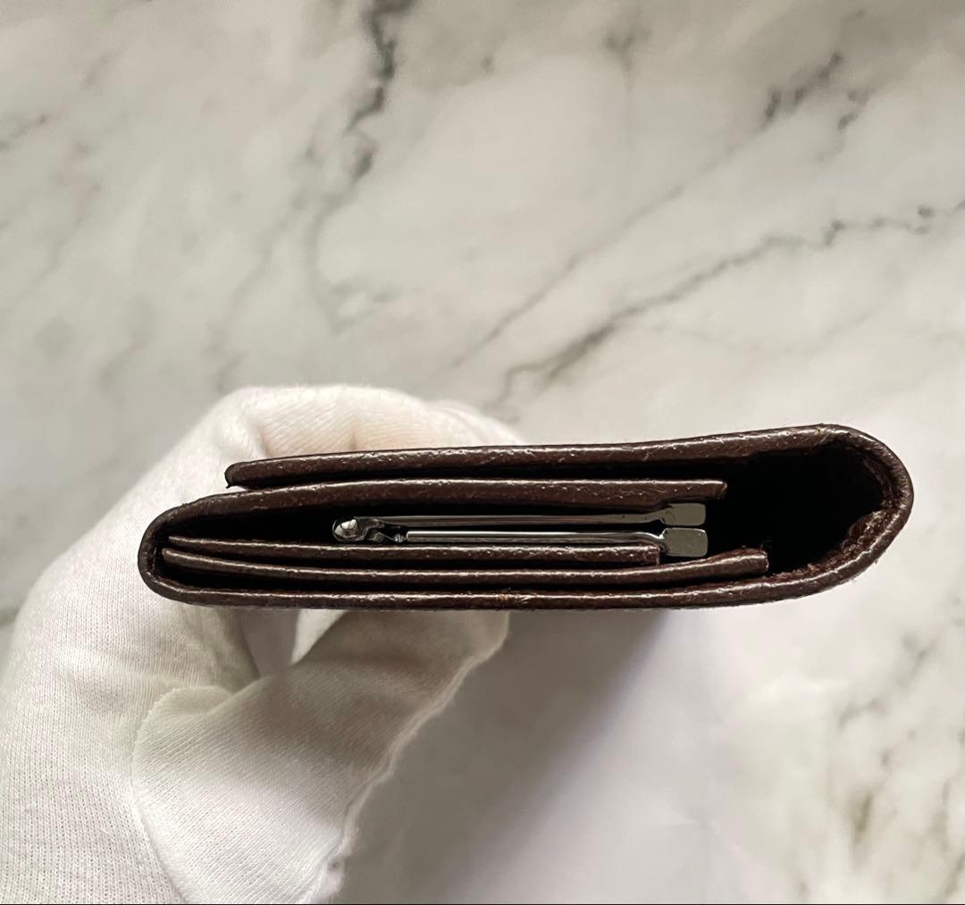 GUCCI グッチ 長財布 GGキャンバス ロゴプレート 折り財布 0123-①