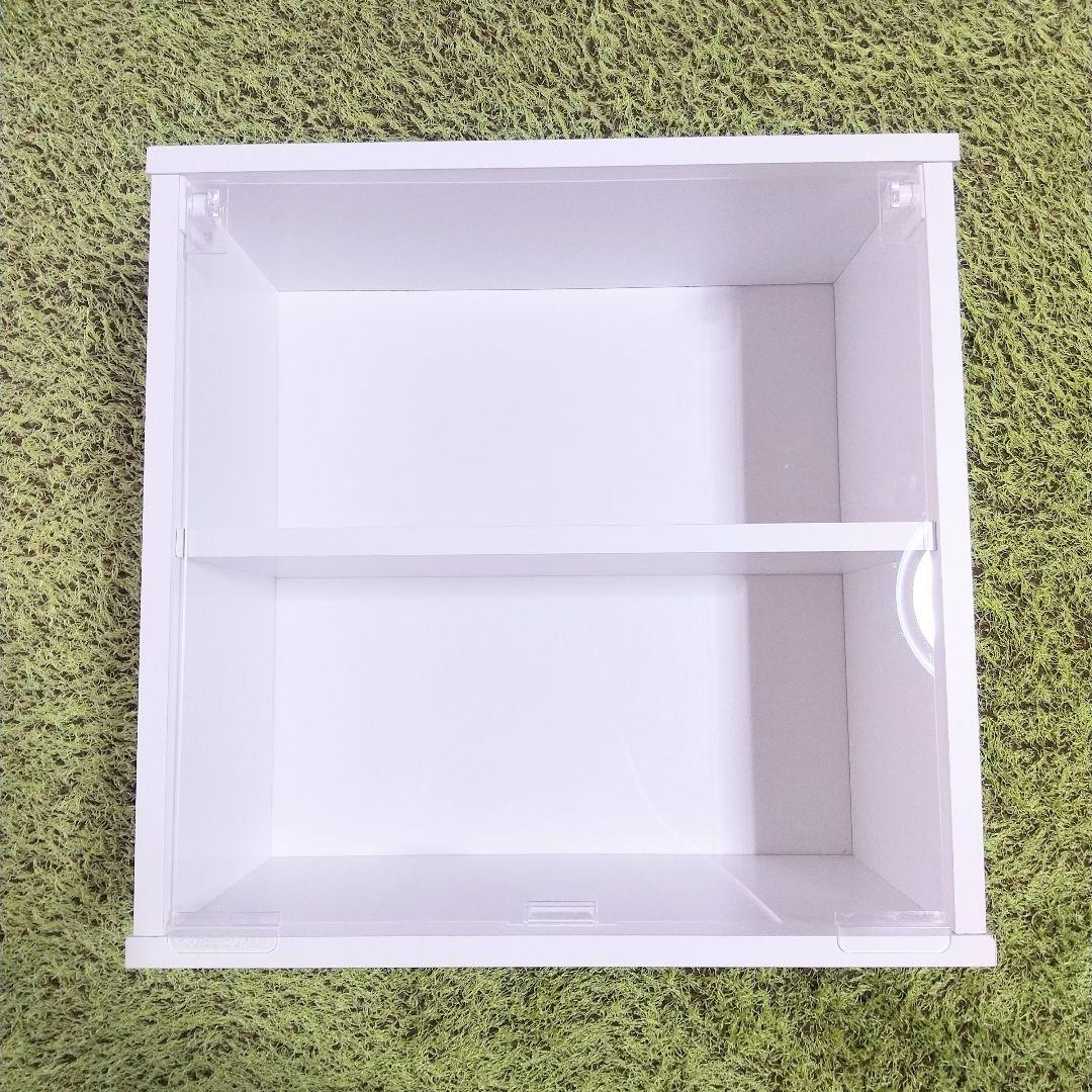 コレクションケース　扉付き　キューブボックスα　ハーフ　CUBE BOX α