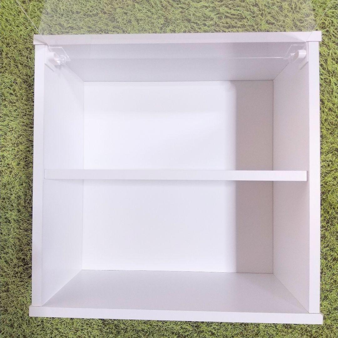 コレクションケース　扉付き　キューブボックスα　ハーフ　CUBE BOX α