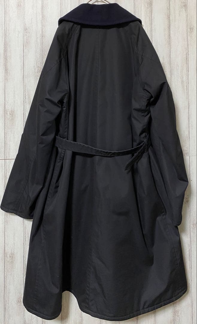 COMOLI タイロッケンコート サイズ2 ネイビー