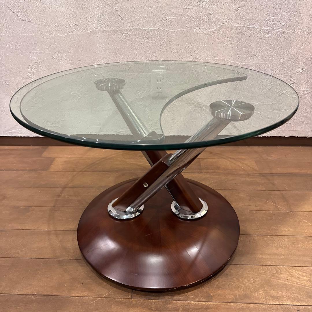 【NathAeal】ロナルド シュミット ガラステーブル