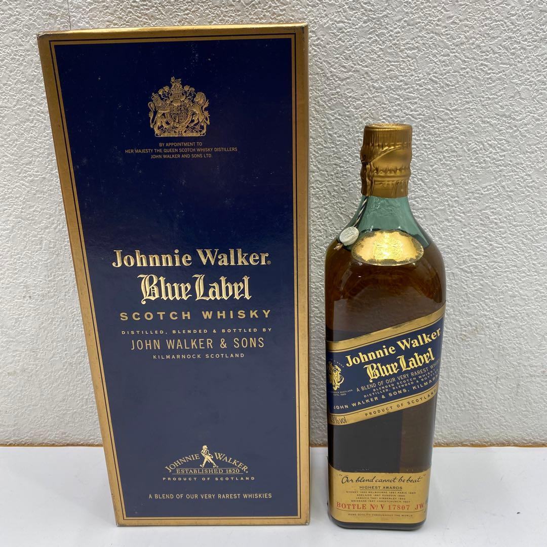未開栓Jhonnie Walker ジョニーウォーカー ブルーラベル 750ml