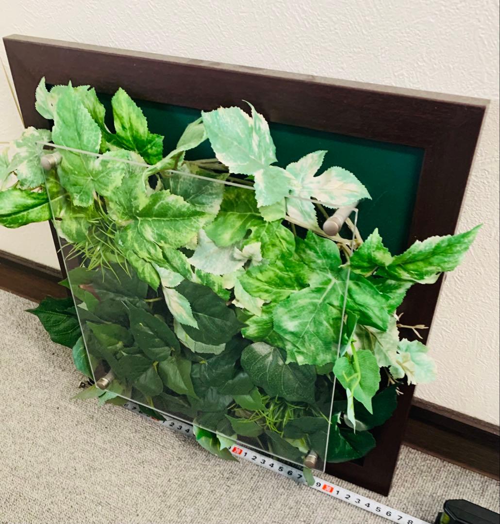 ウォールグリーン インテリア リアル 造花　フェイクグリーン 壁掛