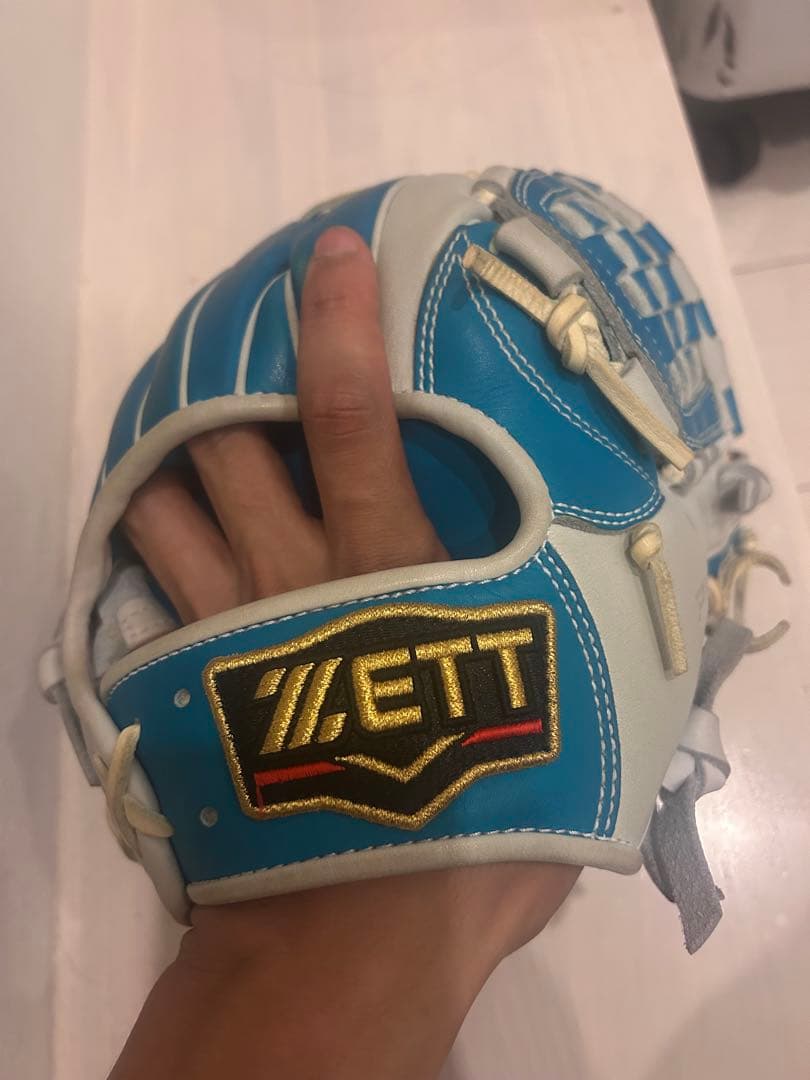 ゼット ZETT源田プロステイタスグラブ 限定グローブ 軟式 内野手