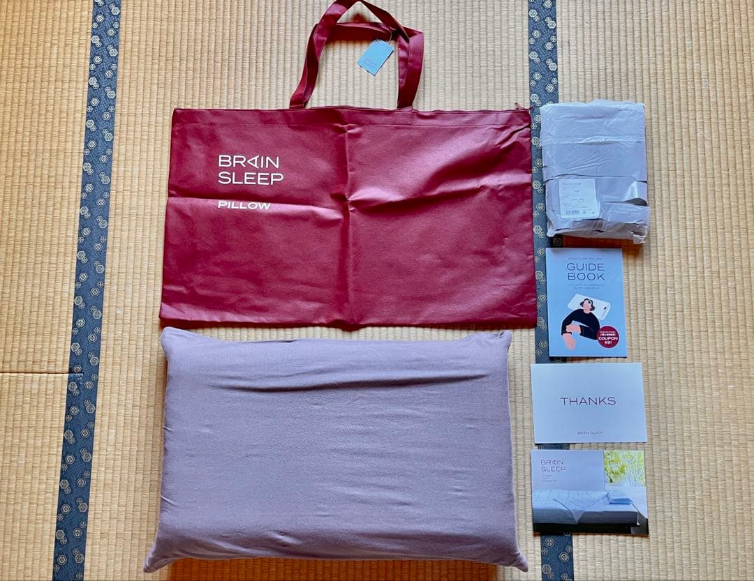 BRAIN SLEEP ピロー HIGH ＋カバー2枚・バッグ付き