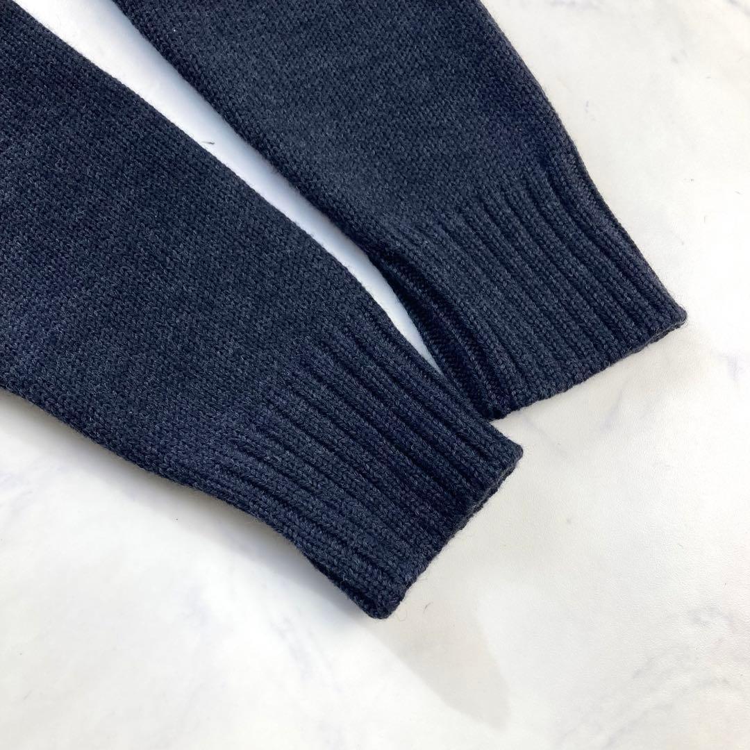 極美品✨ ZANONE カーディガン ニット 黒 5G