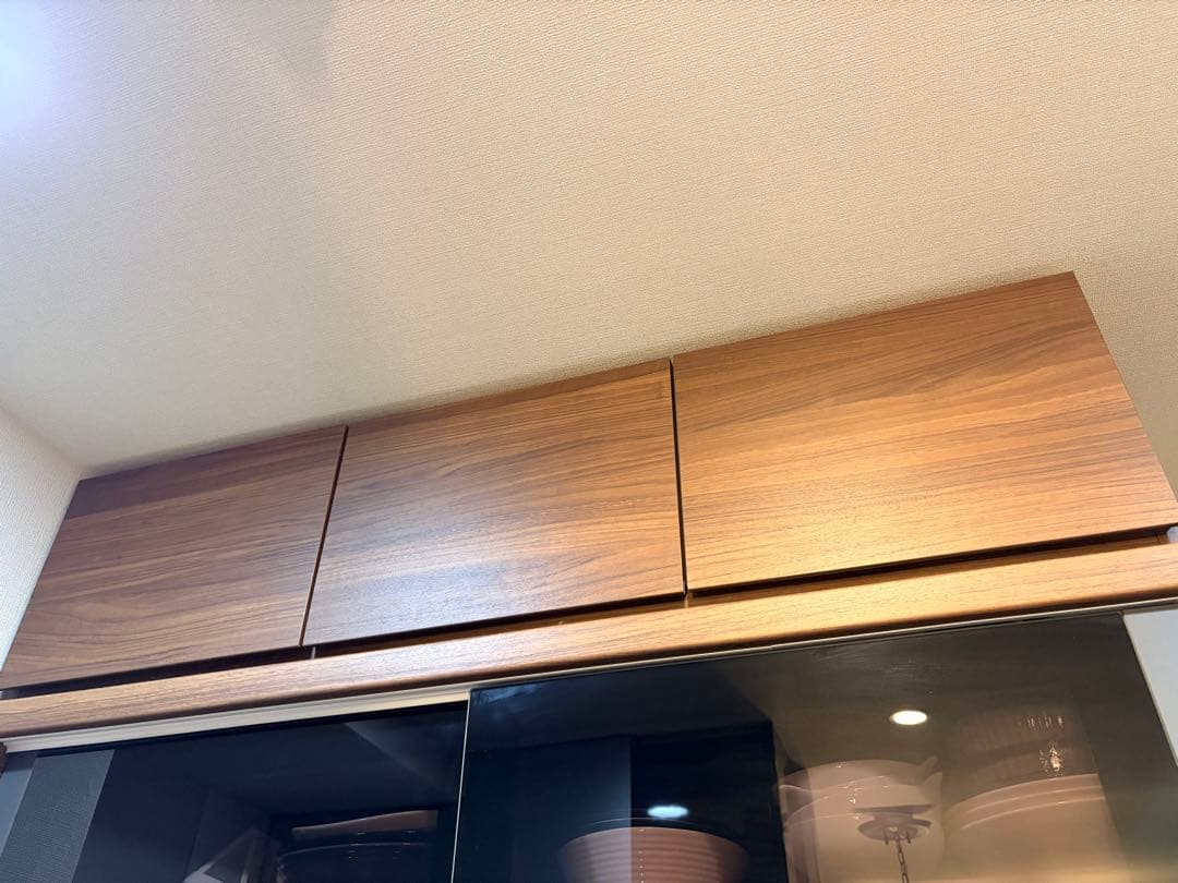 【超美品】パモウナ食器棚SY 幅120cm 奥行50cm：発送2026年3月〜