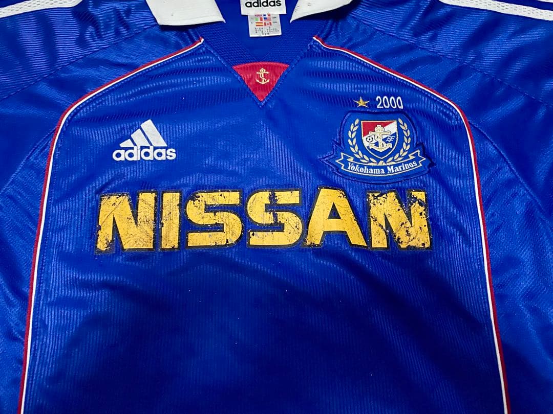 横浜Ｆ・マリノス　2000年ユニフォーム　選手サイン入り