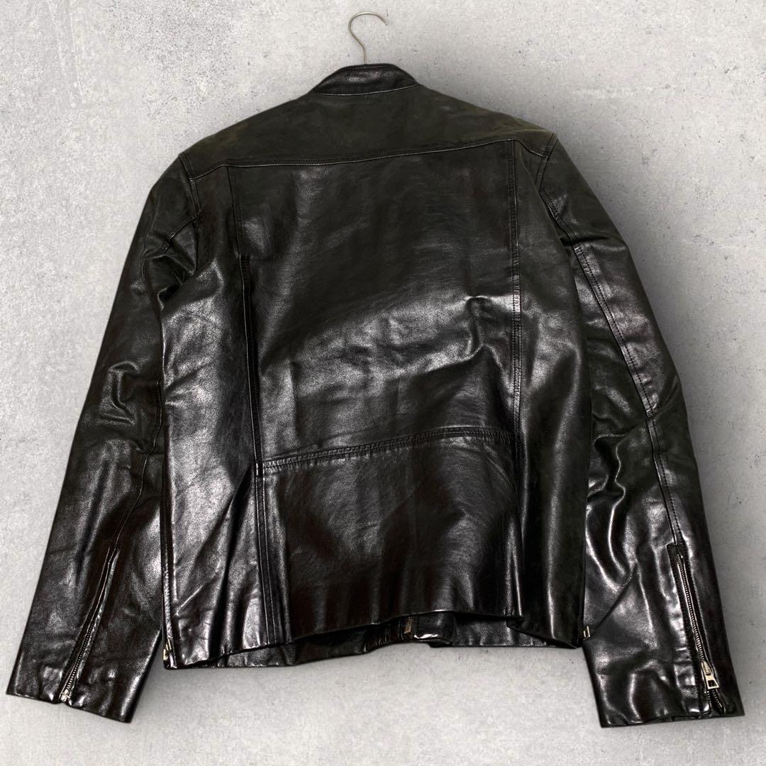 ポールスミス Paul Smith 馬革 レザージャケット L ブラック 黒