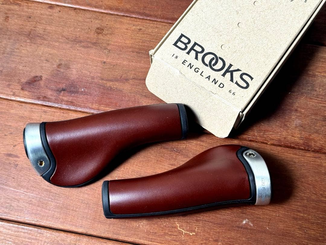 BROOKS ブラウンレザーグリップ