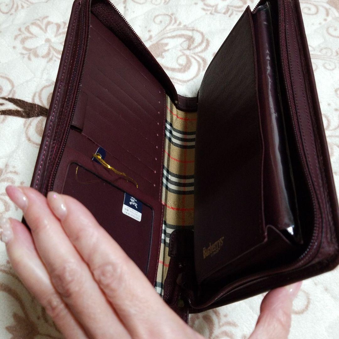 お買い得　バーバリー　手帳　クラッチバッグ