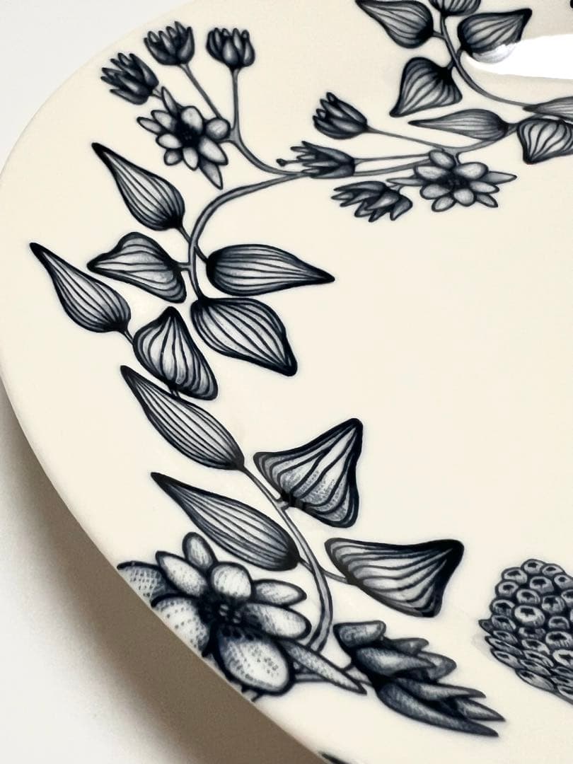 Arabiaアラビア ルノサマーレイ、ウィンタースター プレート2枚組26cm