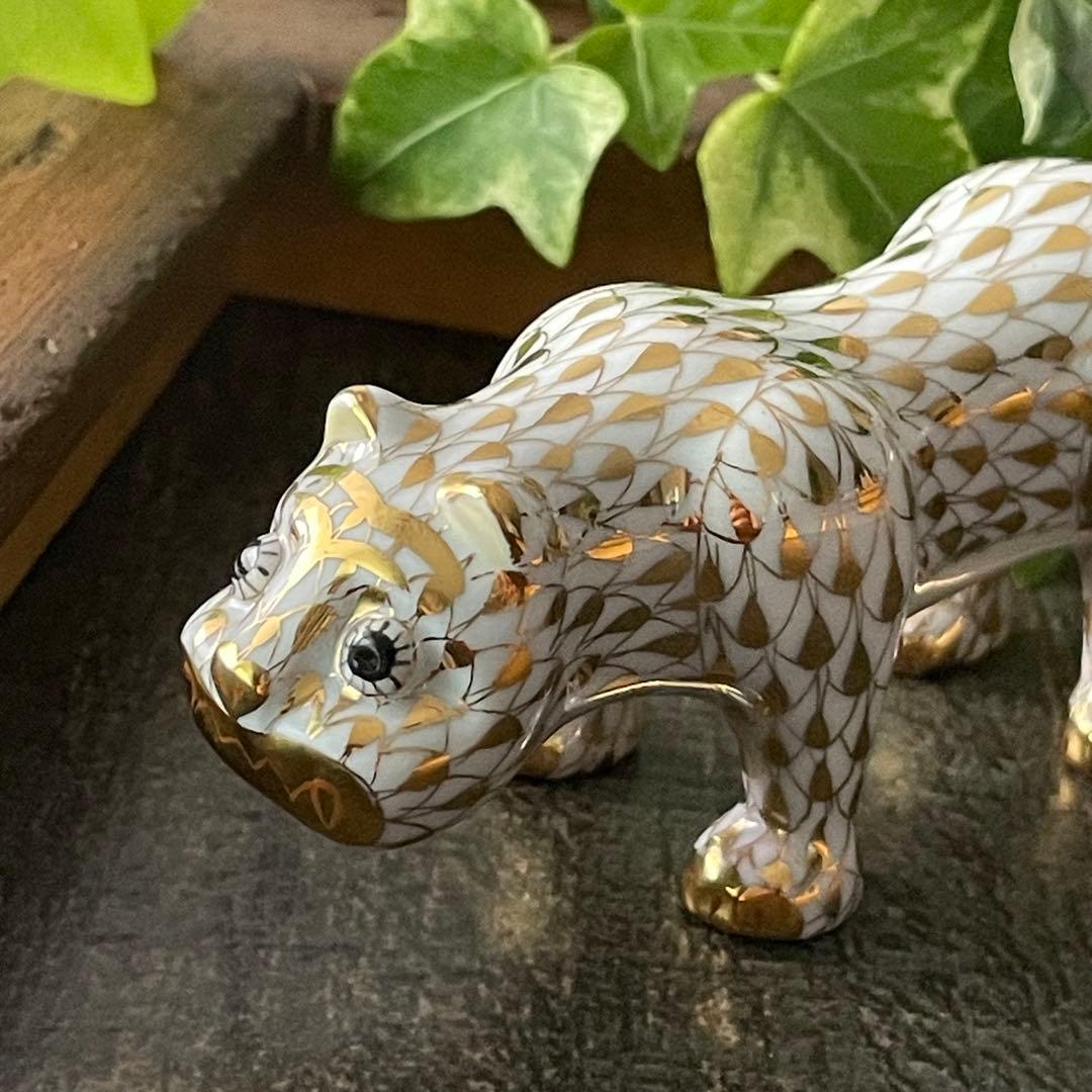 HEREND ゾディアック　十二支フィギュリン　金　2010年