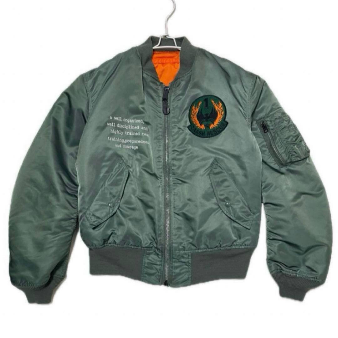 アルファインダストリーズ MA-1 90s USA製 フライトジャケット M