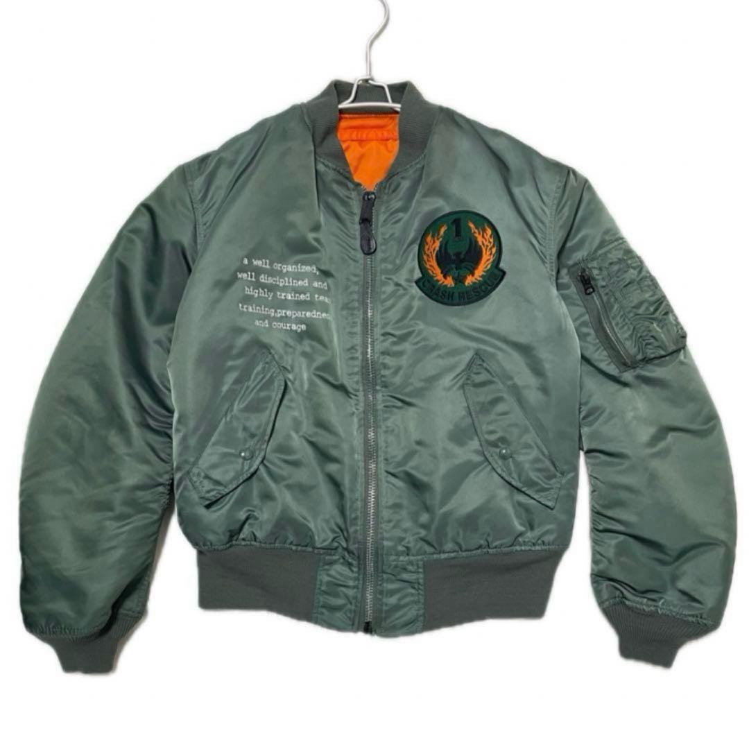 アルファインダストリーズ MA-1 90s USA製 フライトジャケット M