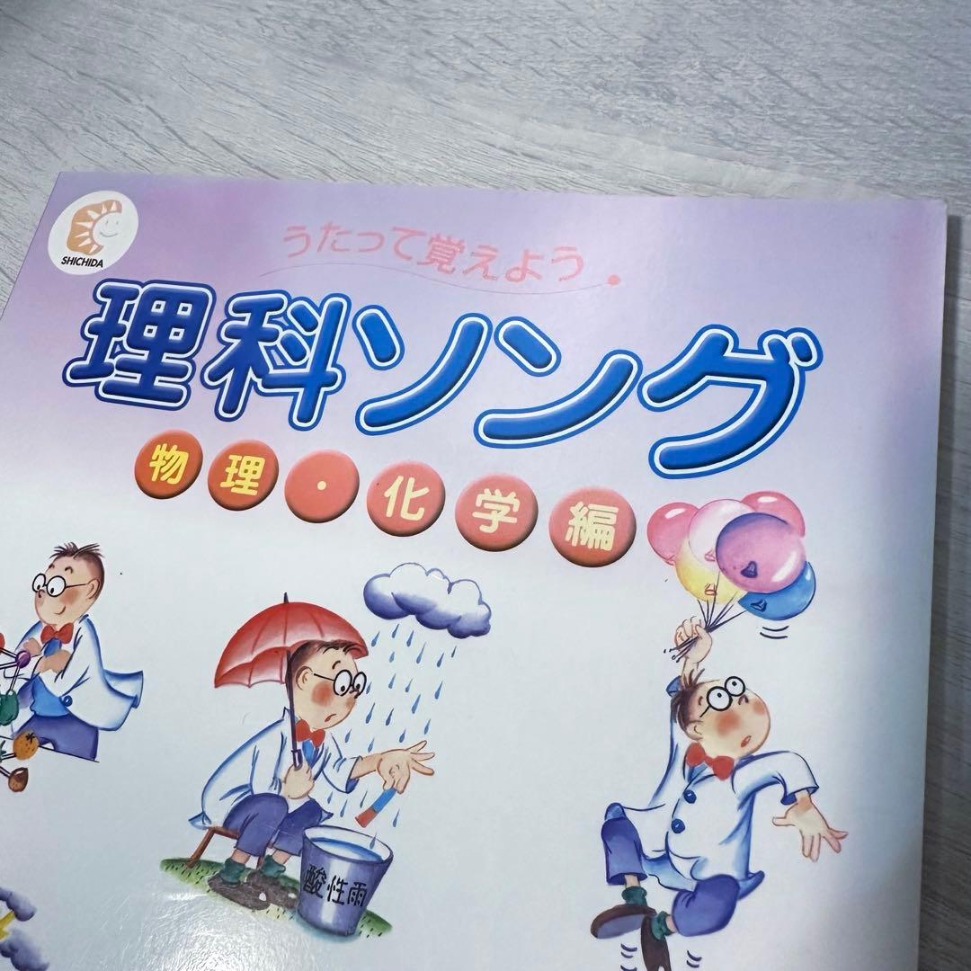 七田式　理科ソング&社会科ソング　5冊セット　CD付