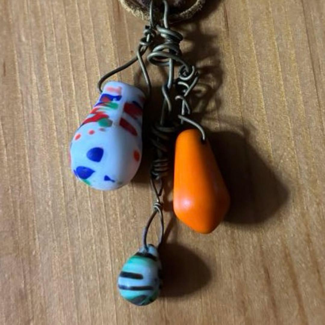 1点もの　アンティーク　ビンテージビーズ　アクセサリー　ネックレス