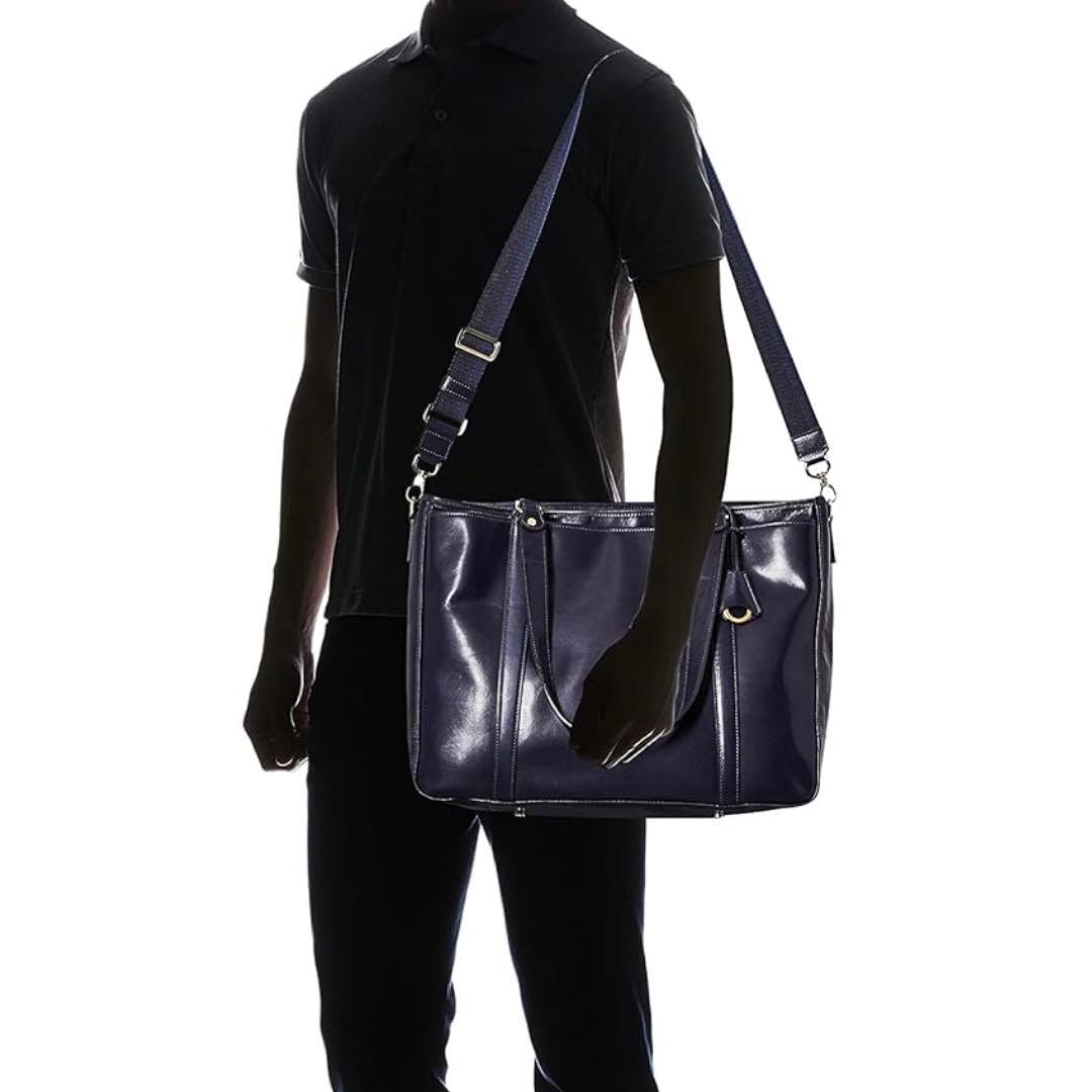 Aniary 2WAY カモフラージュ レザー トートバッグ