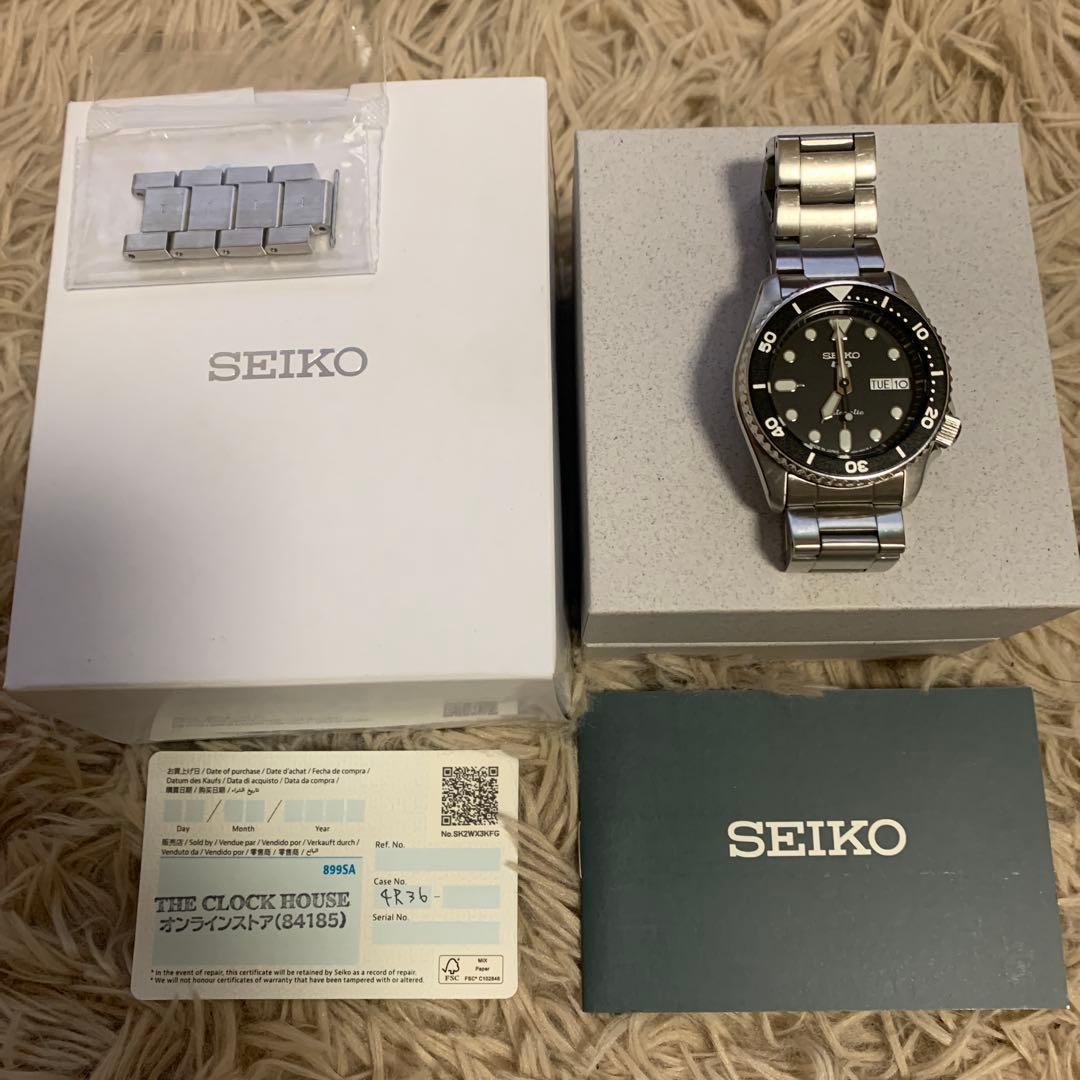 セイコー 5スポーツ SKX スポーツ スタイル ミッドサイズモデル