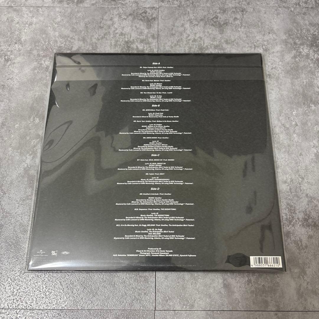 新品 IO / four 完全生産限定盤 LP レコード アナログ アルバム