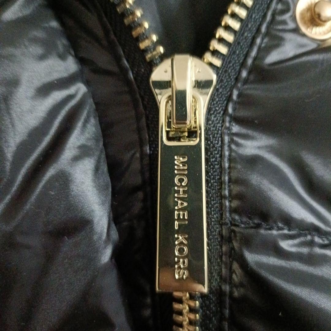 最終値下げMICHAEL KORS ブラックダウンジャケット XS