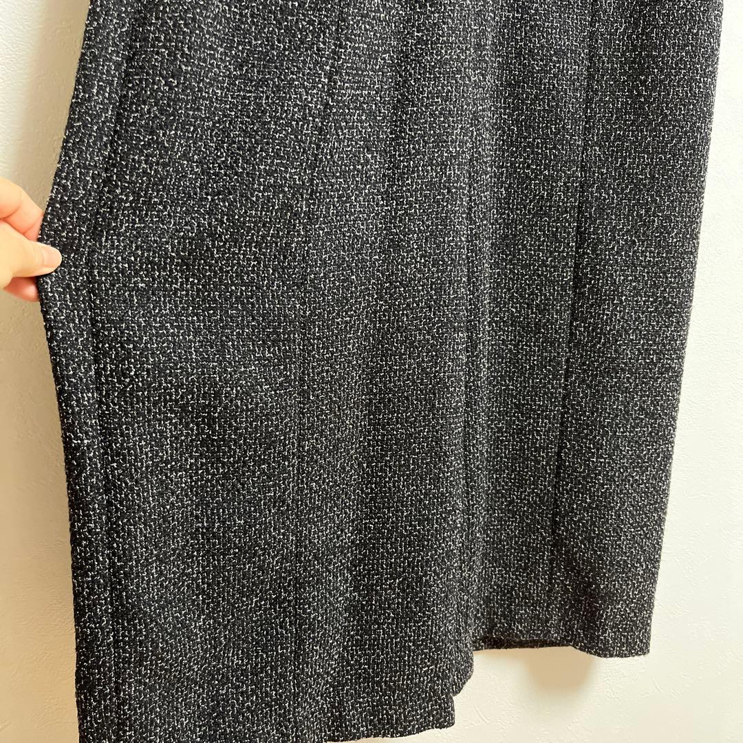 【新品、タグ付き】COHINA サイドベルトツイードオールインワン