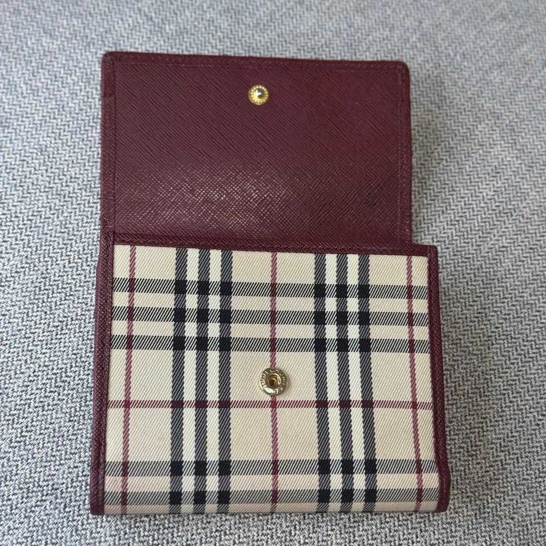 BURBERRY バーバリー ノバチェック コンパクトウォレット