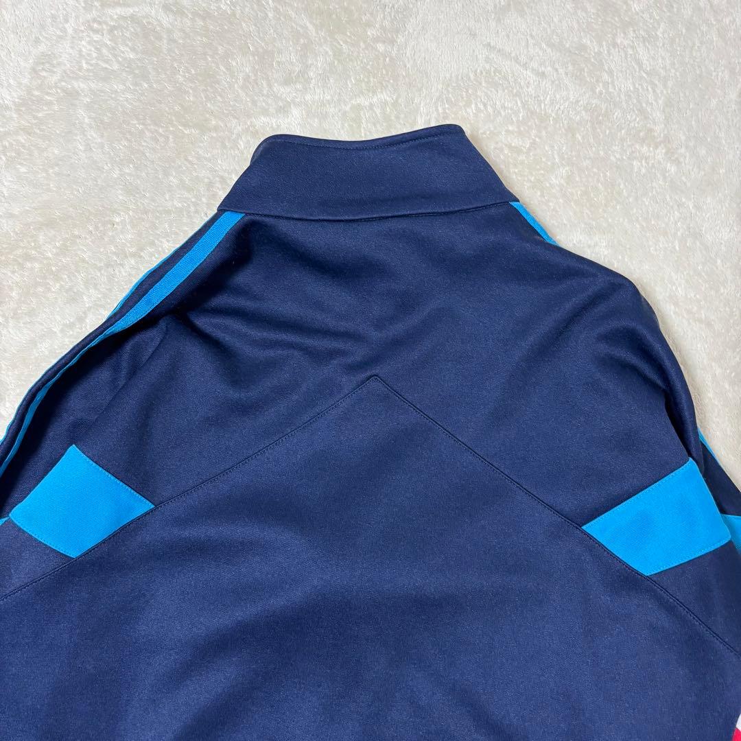 アディダス トラックジャケットパンツ　パネル切替　上下セットアップ　マルチカラー