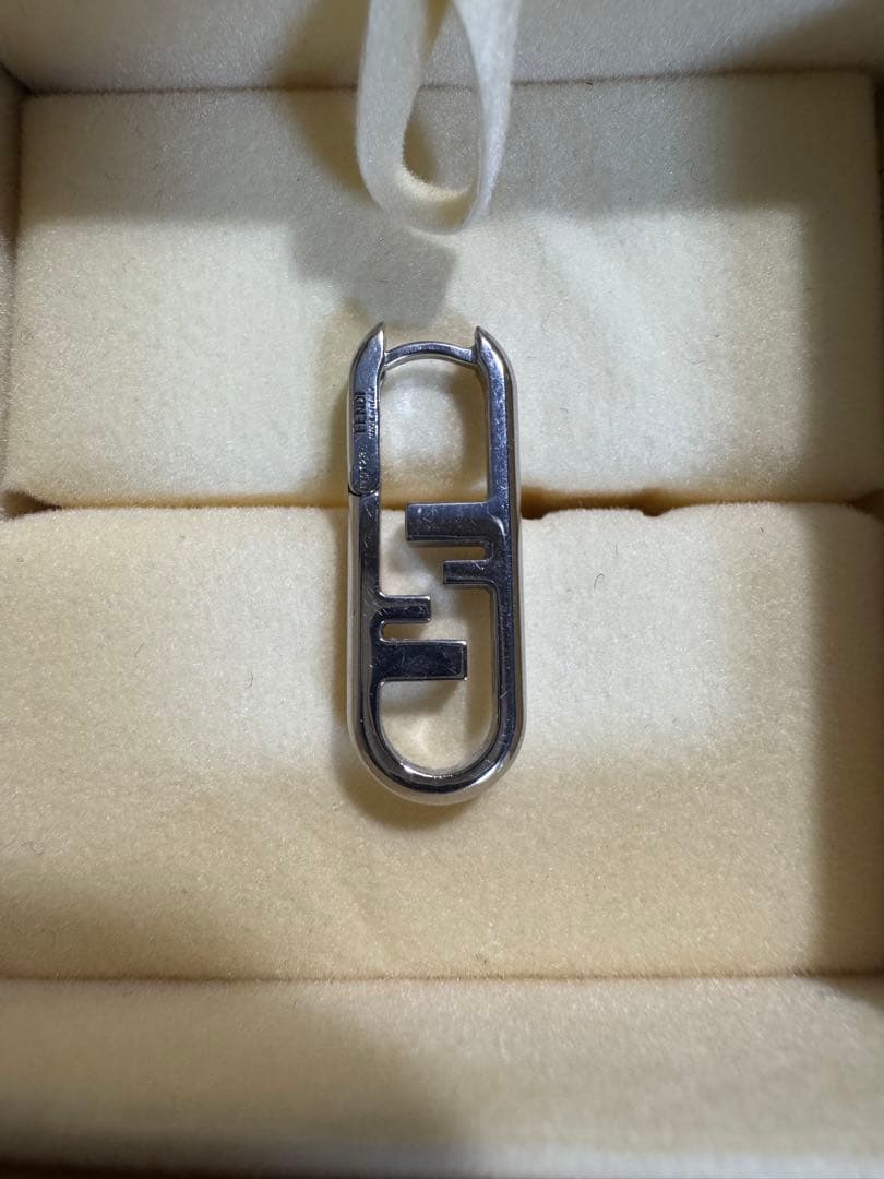 シルバー ステンレススチール ピアス(片耳用)