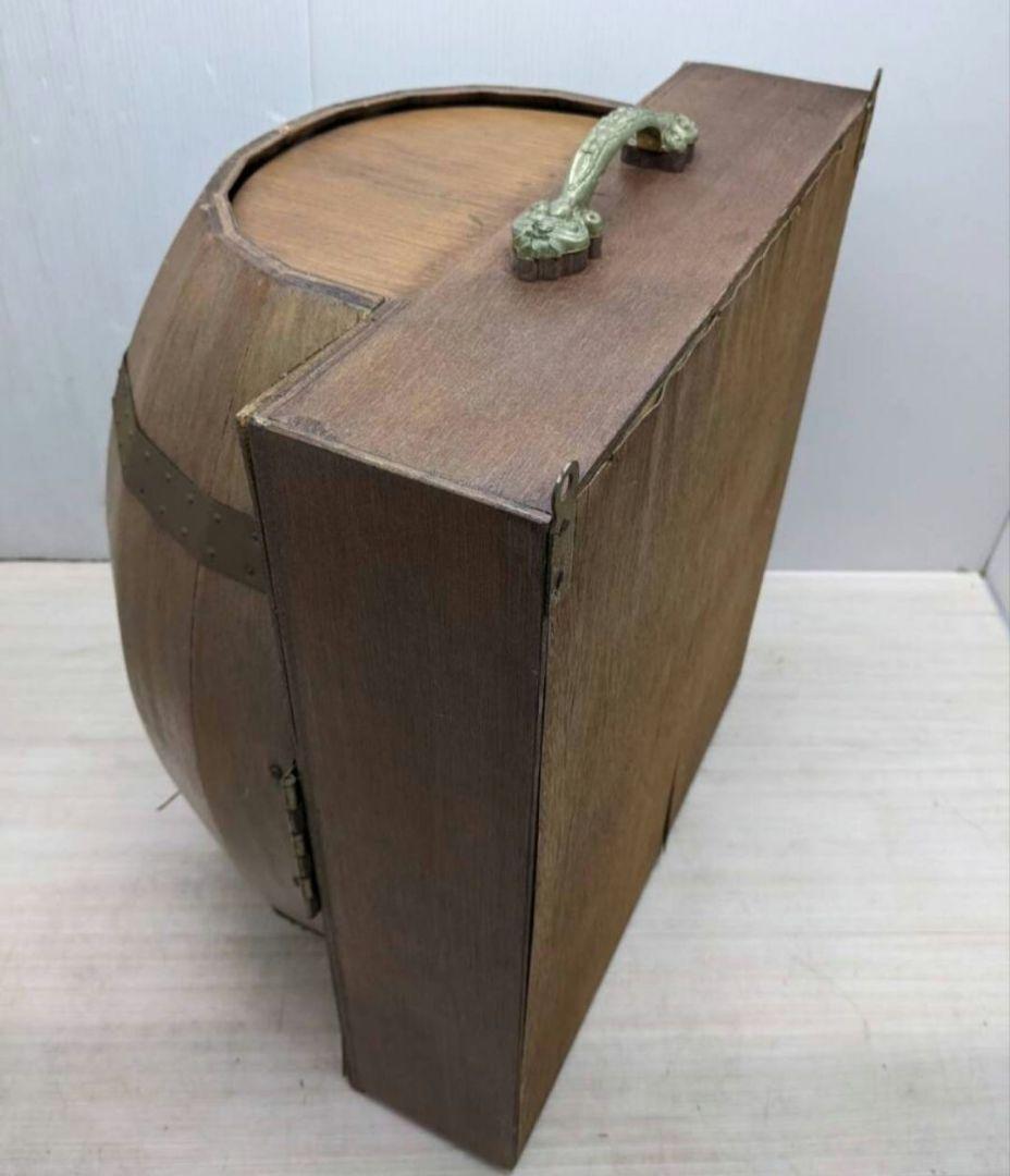 【GW特価】樽型 収納棚 キャビネット アンティーク レトロ ヴィンテージ
