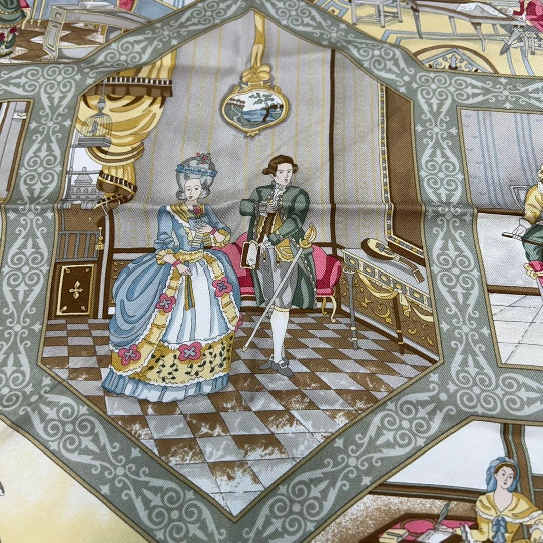 K648 エトロ イタリア製 シルク100% 大判 スカーフ レディース