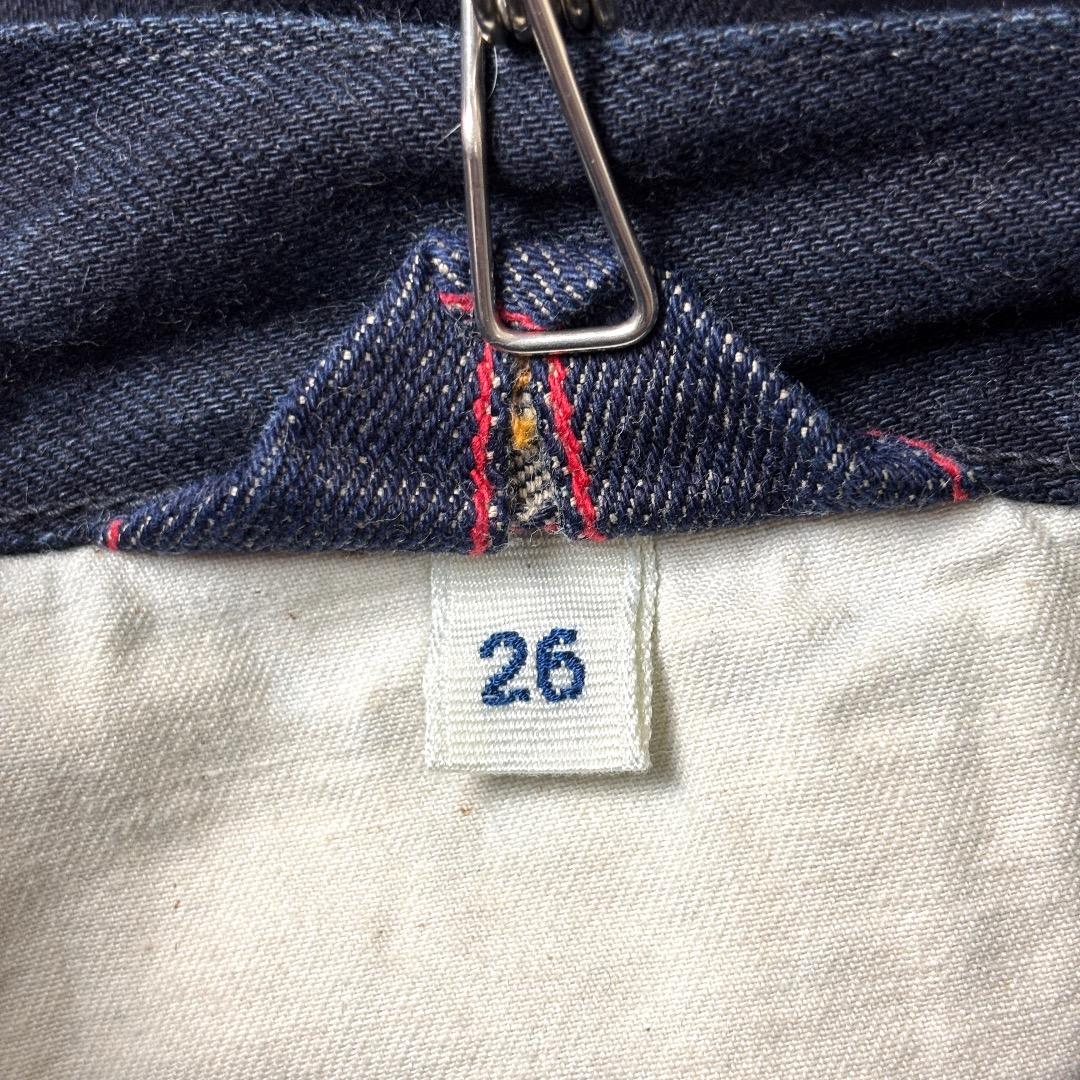 45R インディゴデニム Mサイズ相当 赤耳 セルビッチ 100802