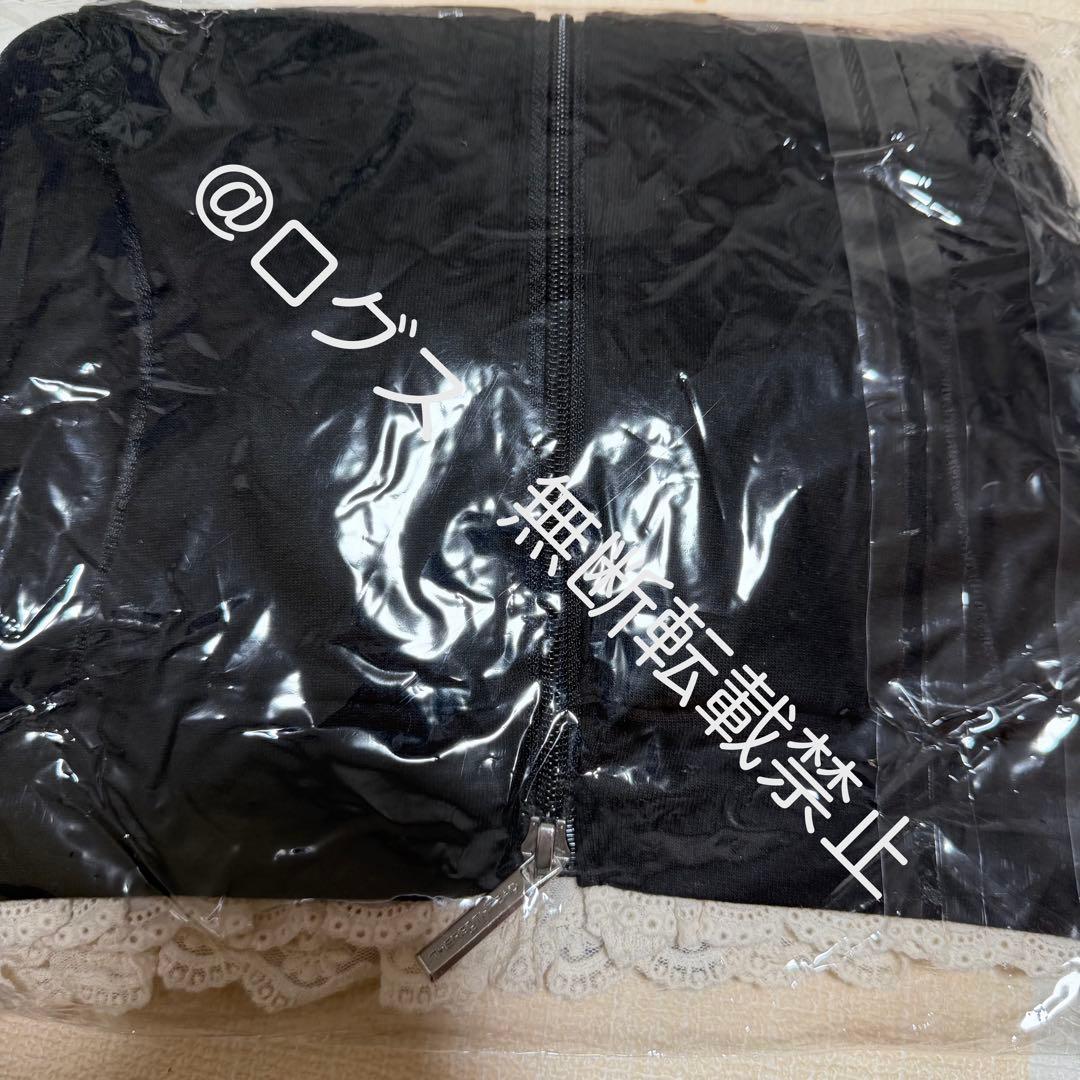 THEREDTHREAD track jersey jacket lace 黒