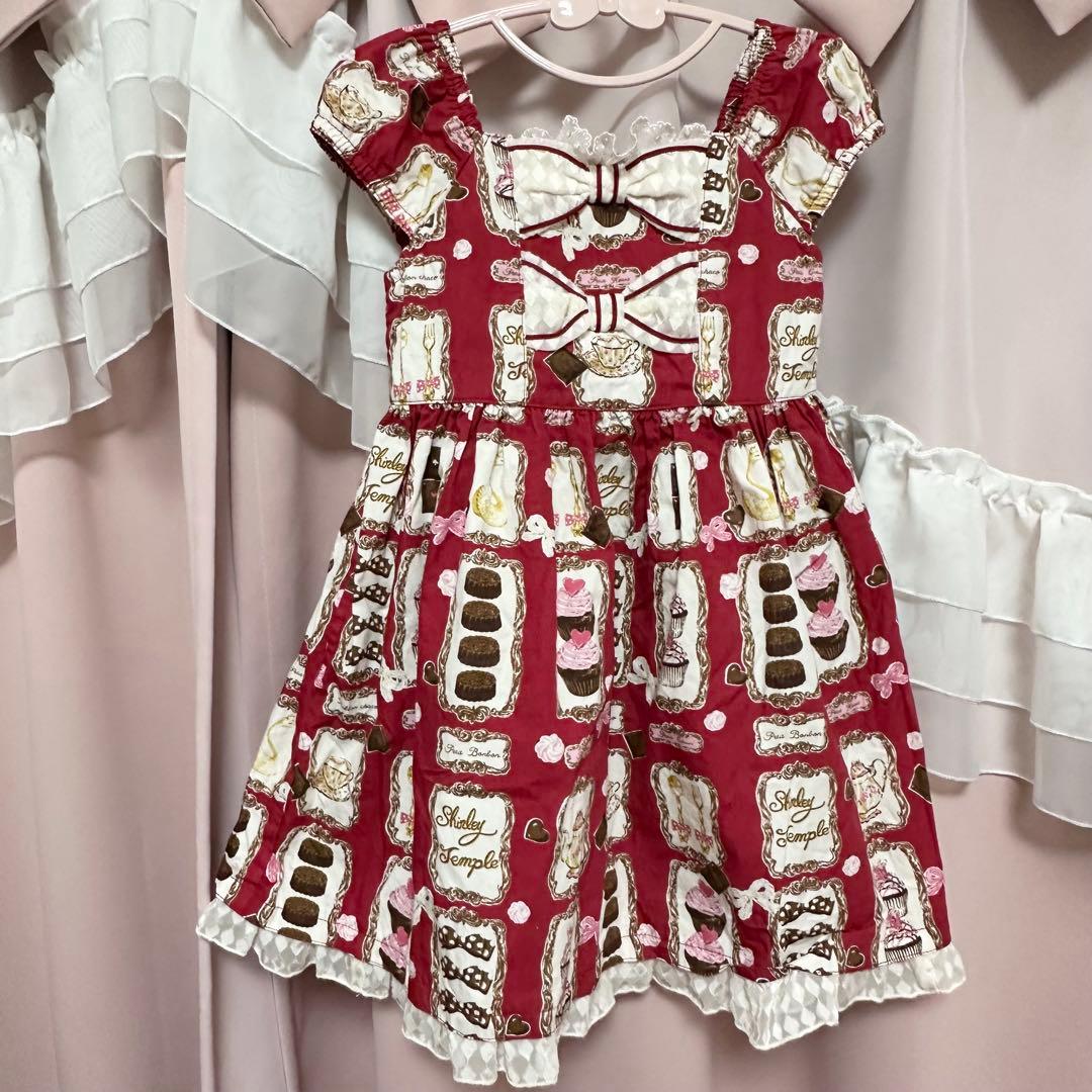 シャーリーテンプル♡スイーツ柄ワンピース