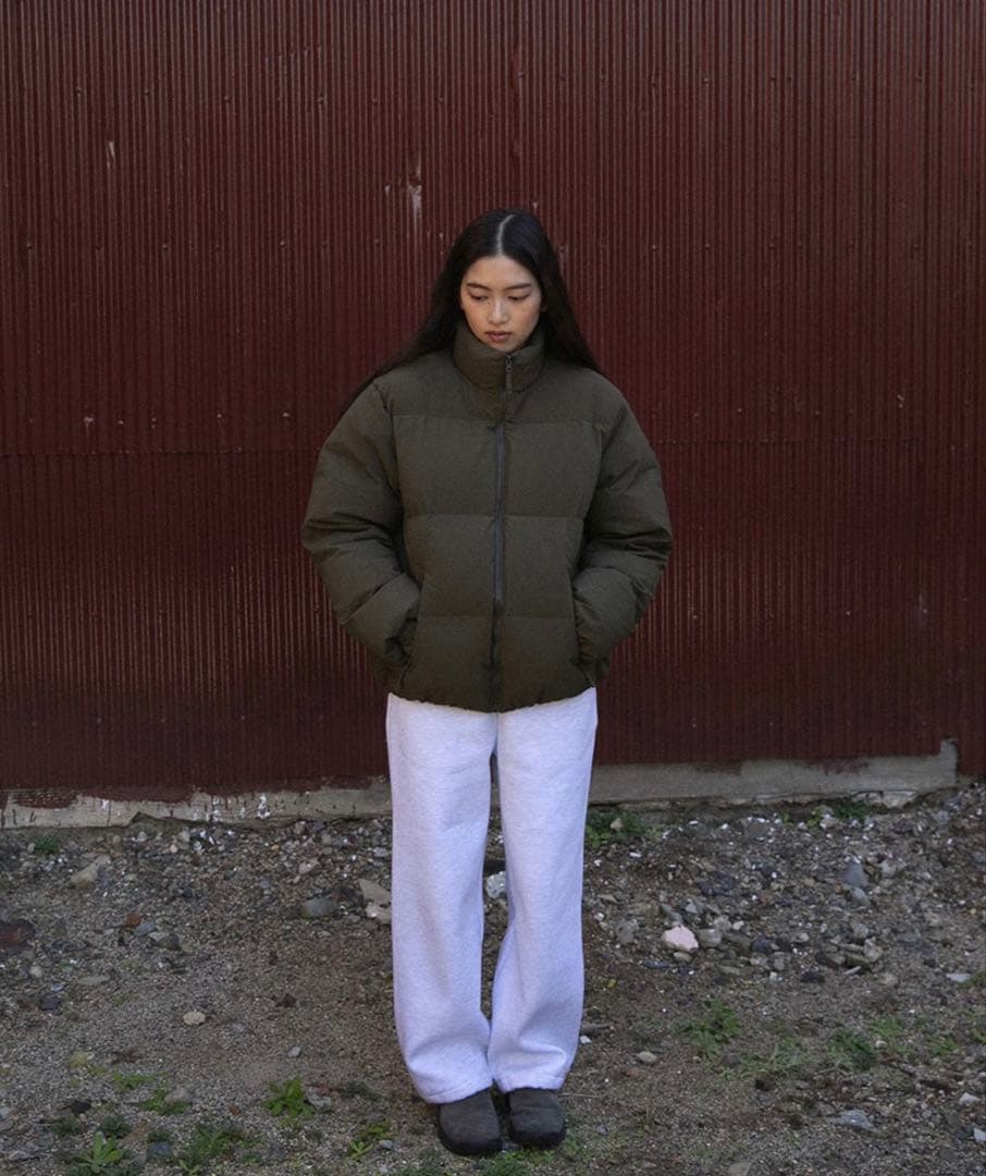 ジャケット・アウター ohotoro Heritage Gingham Duck Down