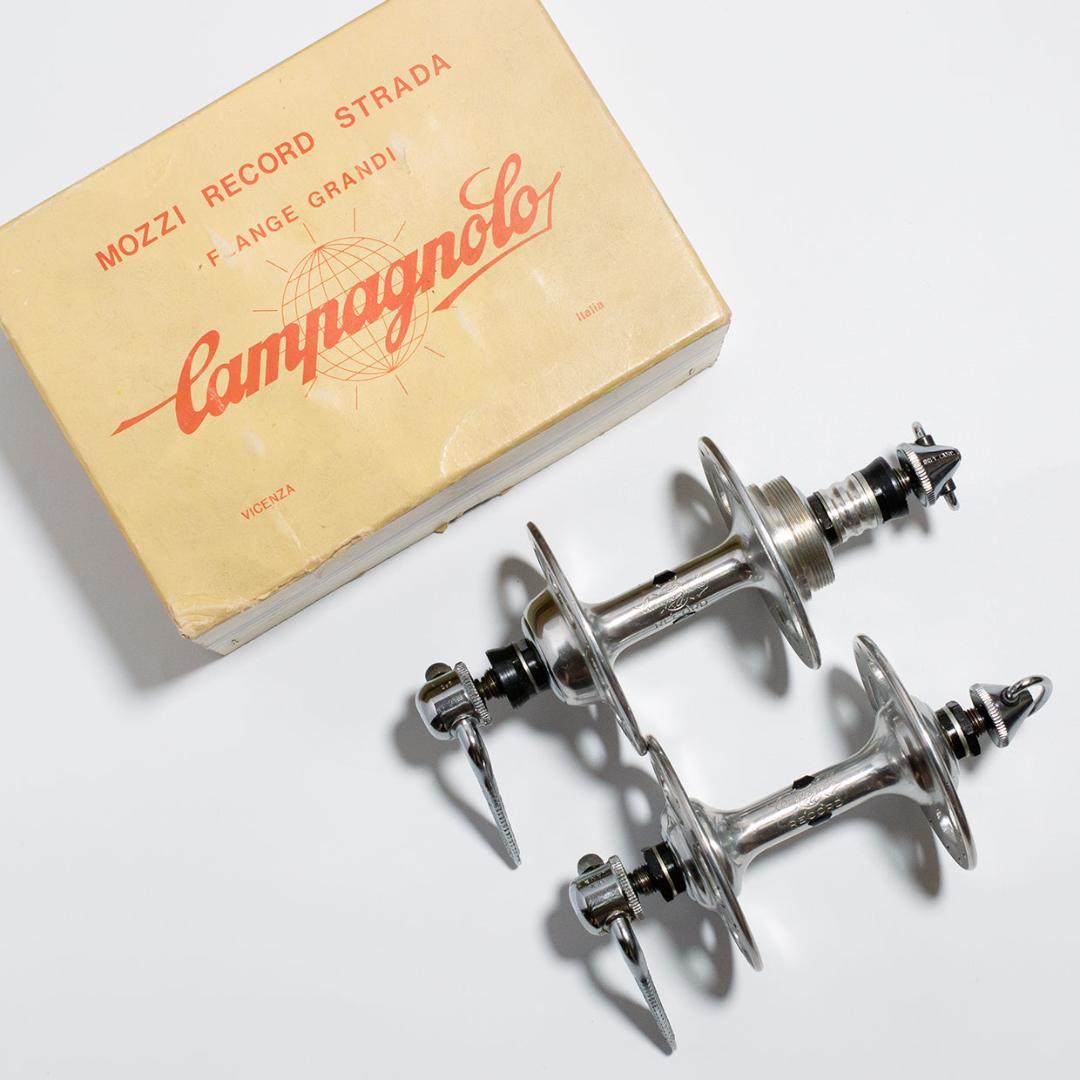 新品 CAMPAGNOLO RECORD 前後ハブ ラージフランジ 32H